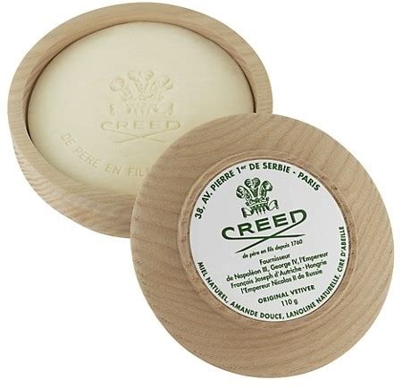 creed original vetiver shaving soap|Original Vetiver Soap 150g .